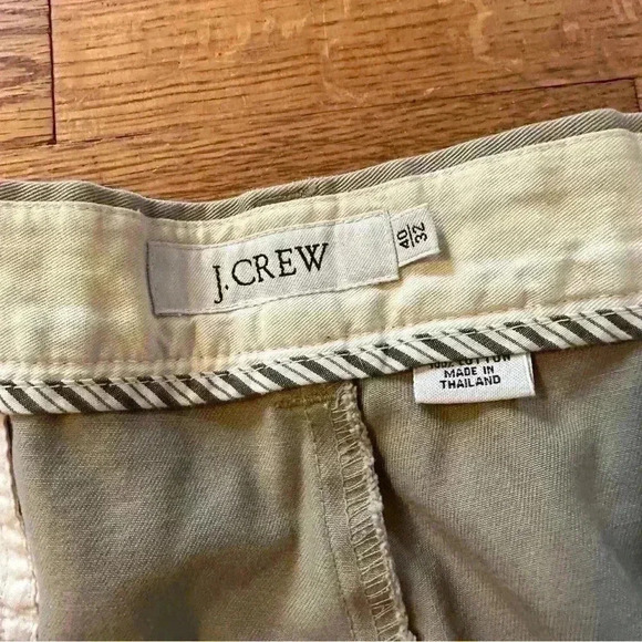 J.Crew khaki pleated men’s 40X32 - Picture 7 of 7